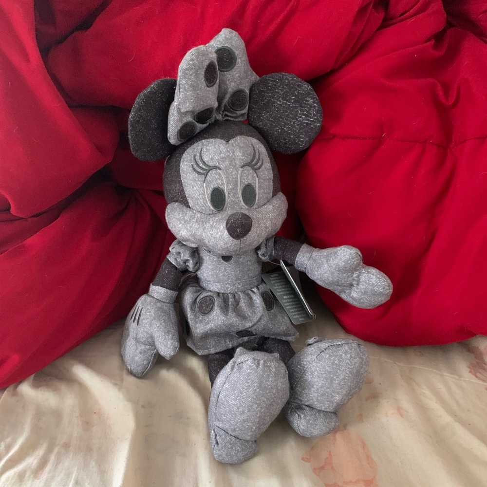 Disney Denim Minnie Mouse 2020 plush